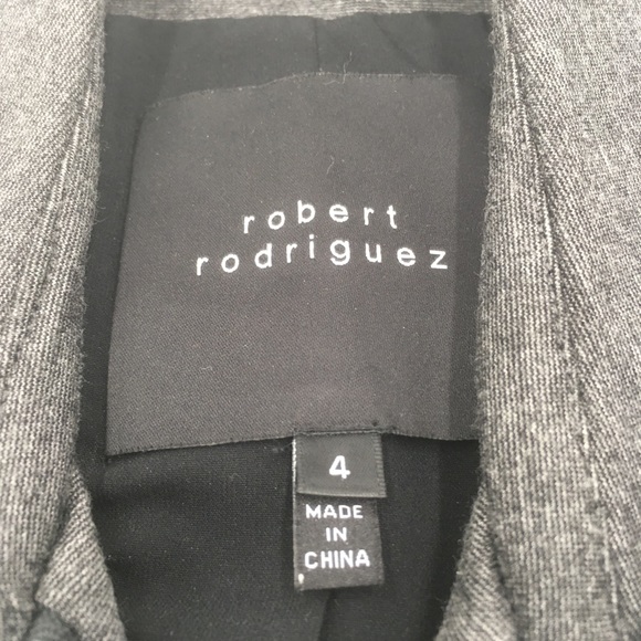 Robert Rodriguez button front jacket with pleats - Picture 2 of 3